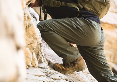 man climbing