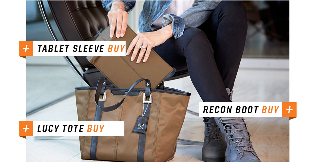 Lucy Tote & Recon Boot