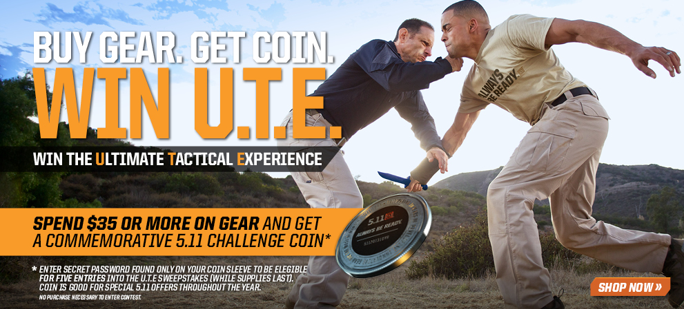 Enter to win the 5.11 Ultimate Tactical Experience