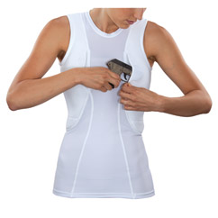 Sleeveless Holster Shirt for Women