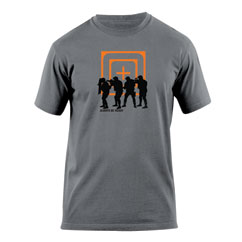 S/S LOGO T- Cross Hair Stacked