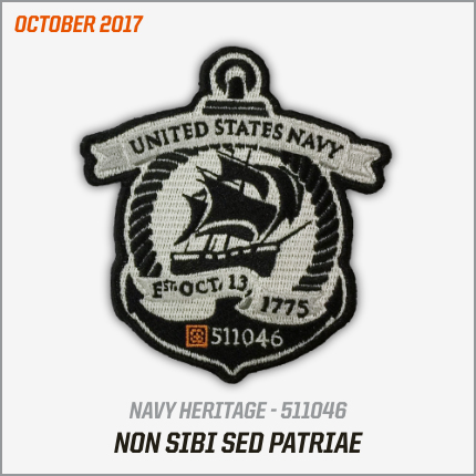 5.11 Tactical Patch Of The Month 511072 WWII 75th Dec 2019 POTM 5.11 Patch LAST1
