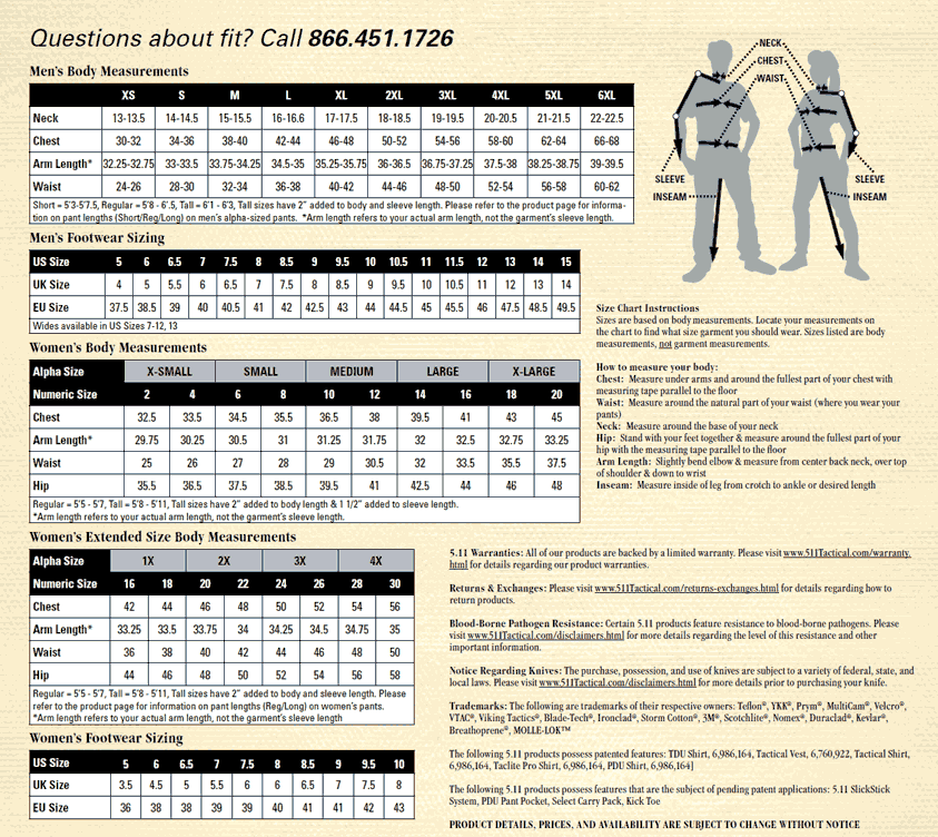 Army Service Uniform Size Chart | Labb by AG